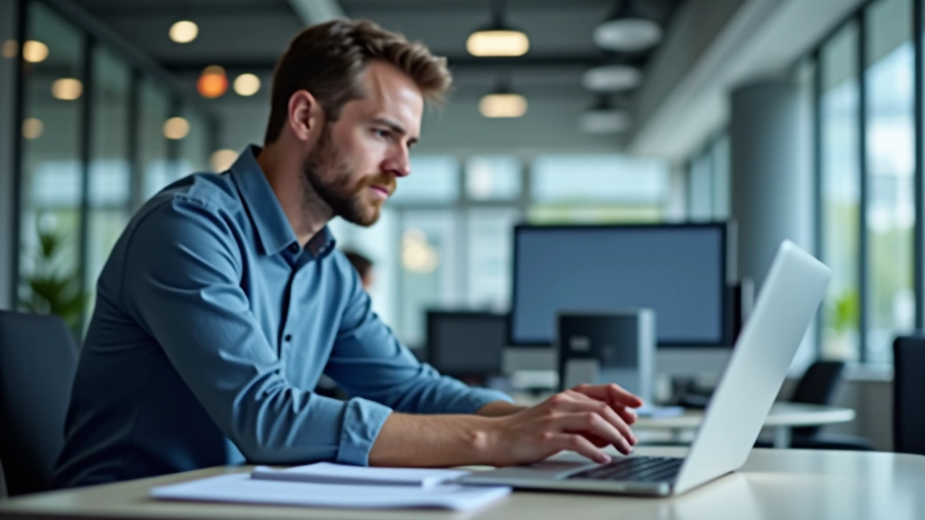 Researcher comparing financial metrics between multiple UK companies in spreadsheet view